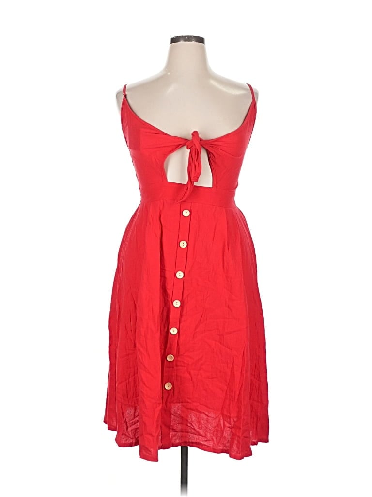 Zaful Casual Dress In Red