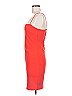Style Rack Solid Orange Cocktail Dress Size M - photo 5