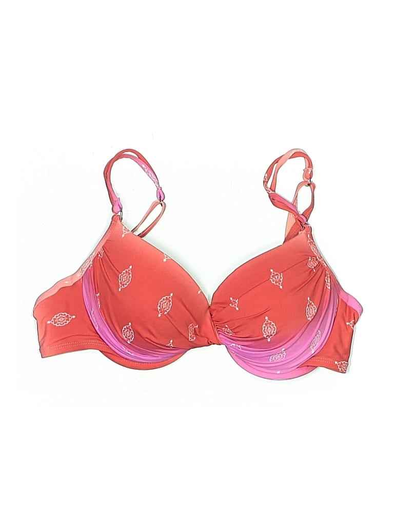 Pre-owned Bleu Rod Beattie Swimsuit Top Pink Swimwear