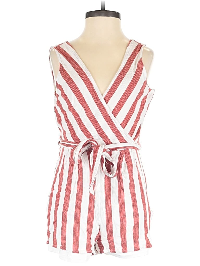 Pre-owned Lulus Romper In Red
