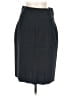 Classiques Entier Solid Black Wool Skirt Size 6 - photo 2