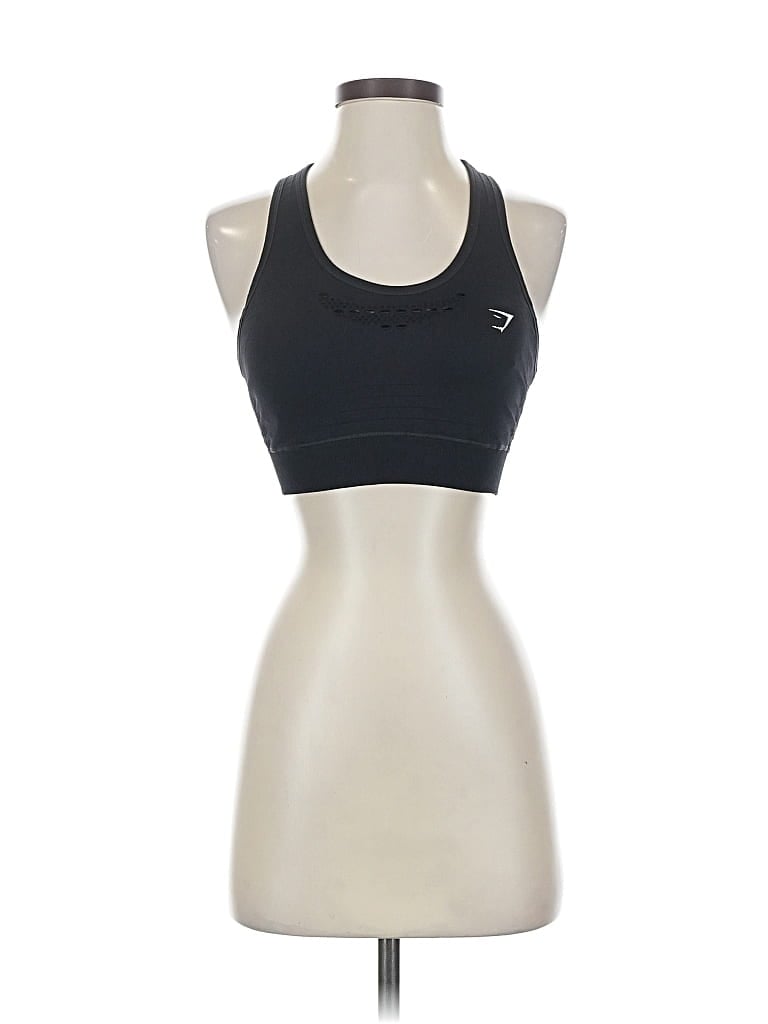 Pre-owned Gymshark Sports Bra In Black