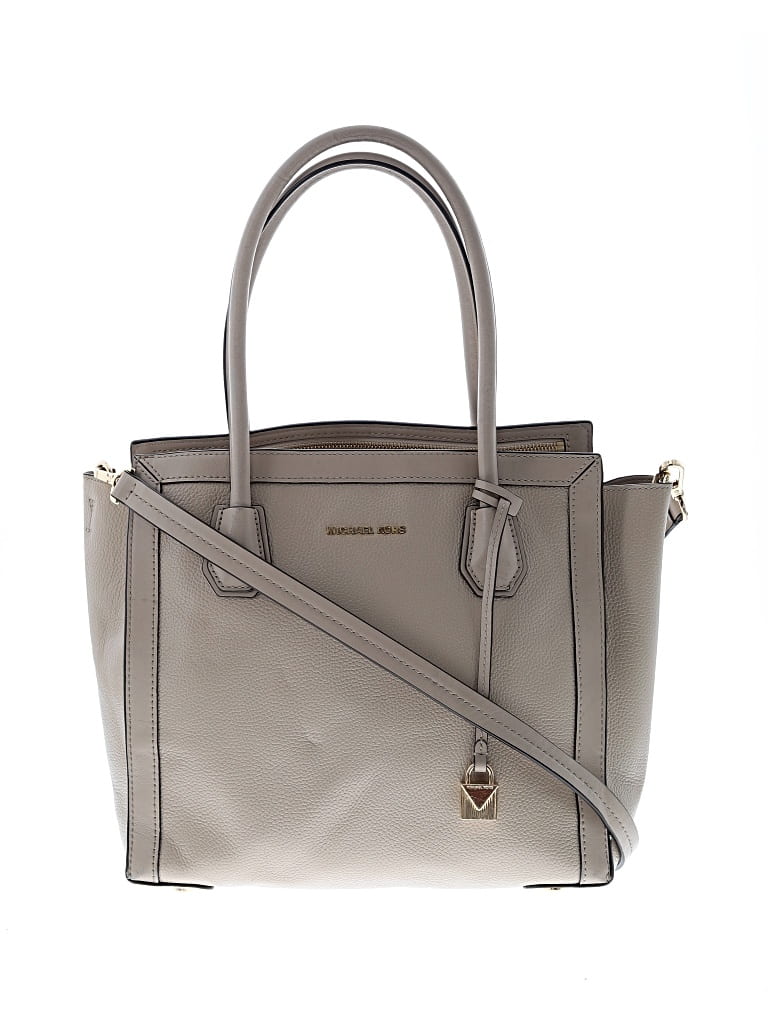 Pre-owned Michael Michael Kors Leather Satchel In Brown