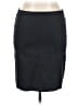 Attention Solid Black Casual Skirt Size 14 - photo 1