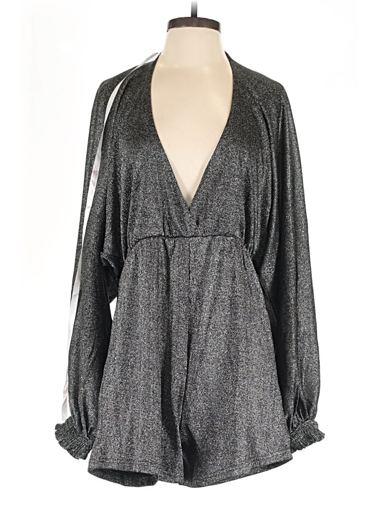 Missguided Romper In Gray
