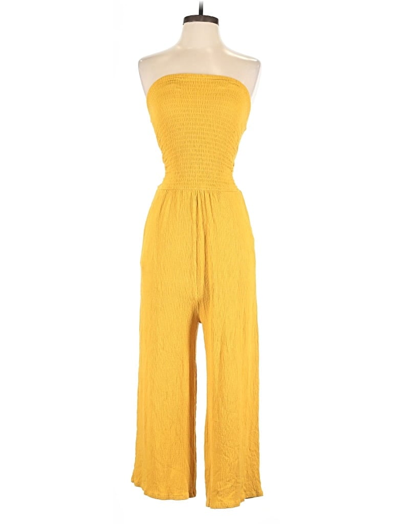 Pre-owned Love Tree Jumpsuit In Yellow