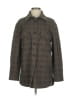 Potter's Pot 100% Polyester Plaid Brown Coat Size S - photo 1