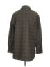 Potter's Pot 100% Polyester Plaid Brown Coat Size S - photo 2