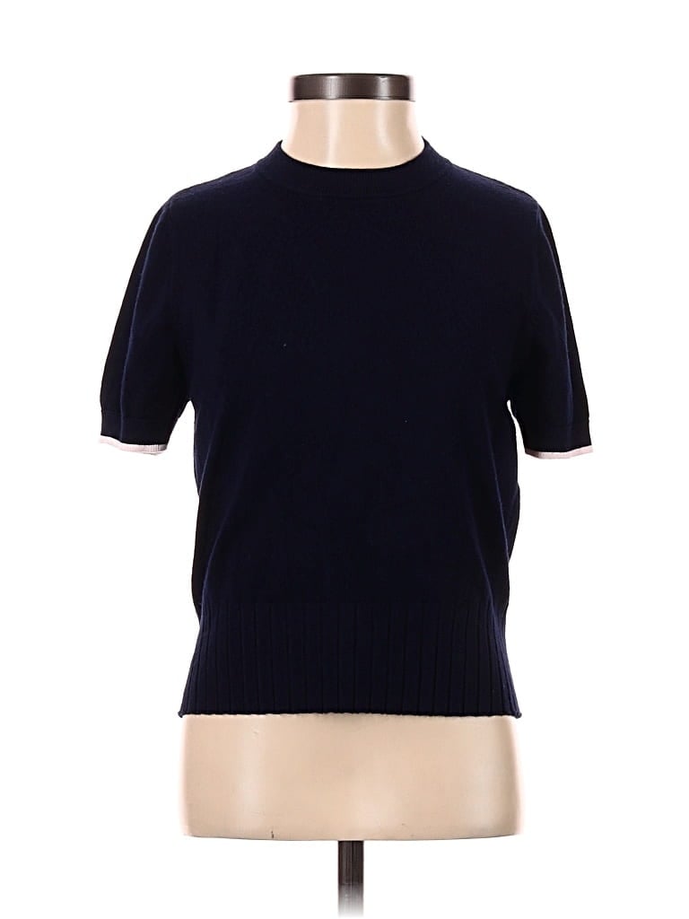 Pre-owned Assorted Brands Pullover Sweater In Blue