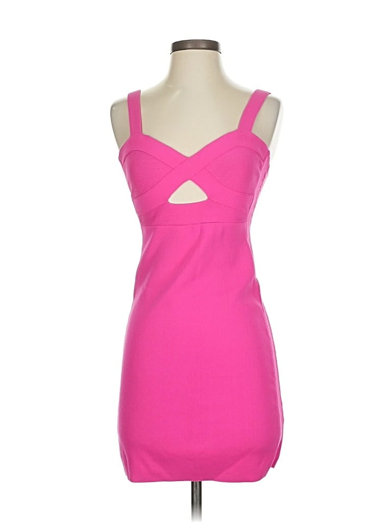 Pre-owned Nbd X The Naven Twins Cocktail Dress In Pink