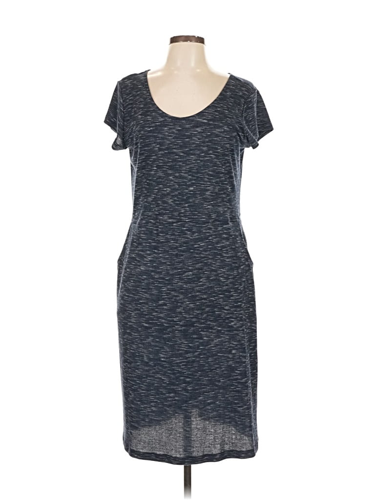 Pre-owned Christopher & Banks Casual Dress In Gray