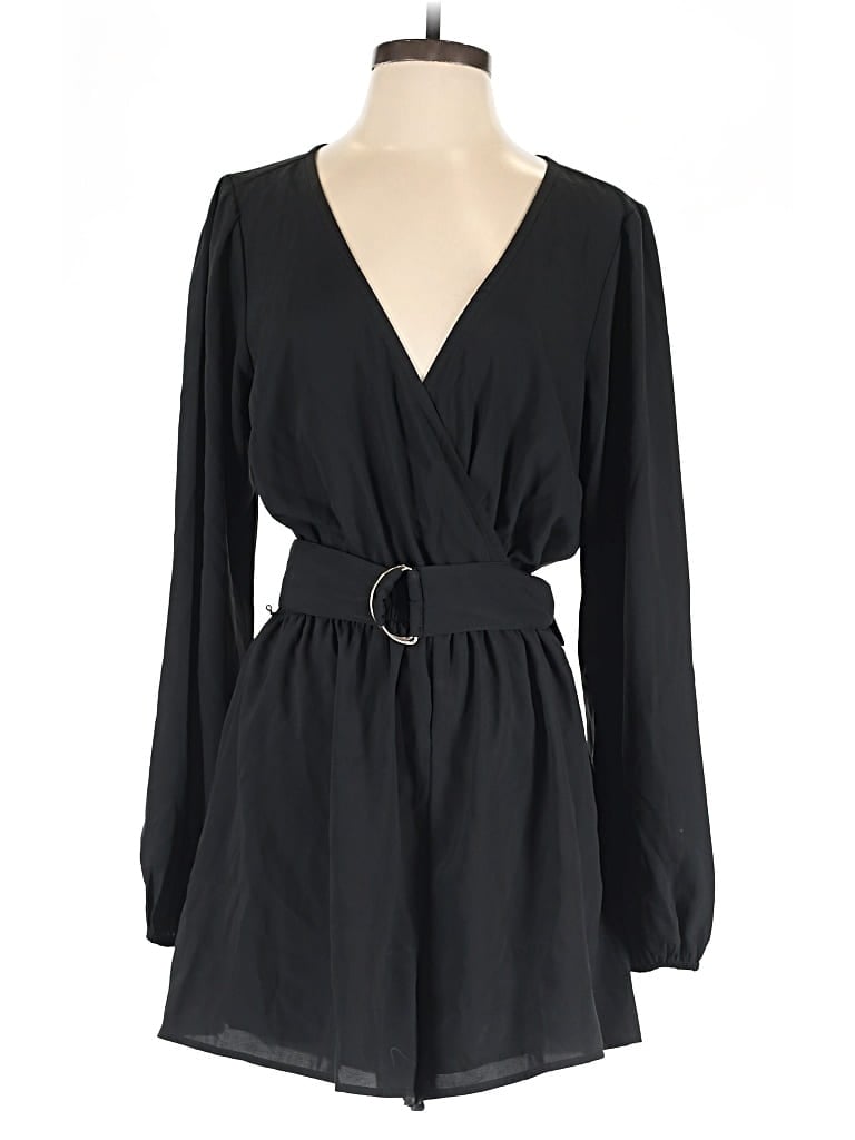 Pre-owned Abercrombie & Fitch Romper In Black