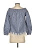 Liu-Jo Blue 3/4 Sleeve Blouse Size EU (IT) 44 / US 8 - photo 2