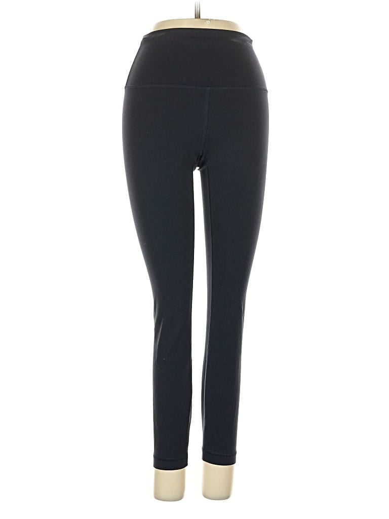 Pre-owned Lululemon Athletica Active Pants In Blue