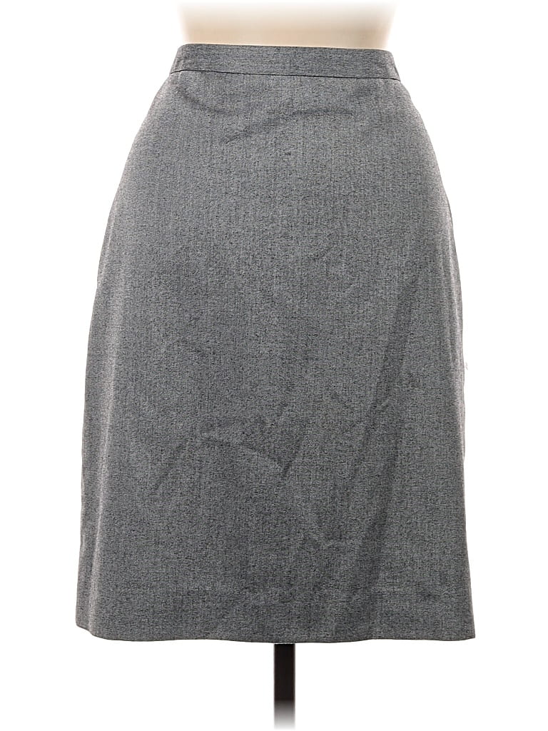Pre-owned Anne Klein Ii Formal Skirt In Gray