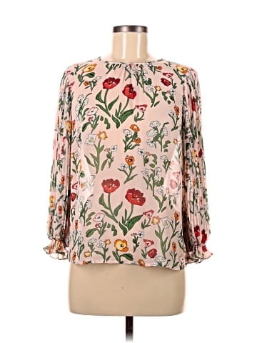 Eva Mendes by New York & Company 3/4 Sleeve Blouse (view 1)