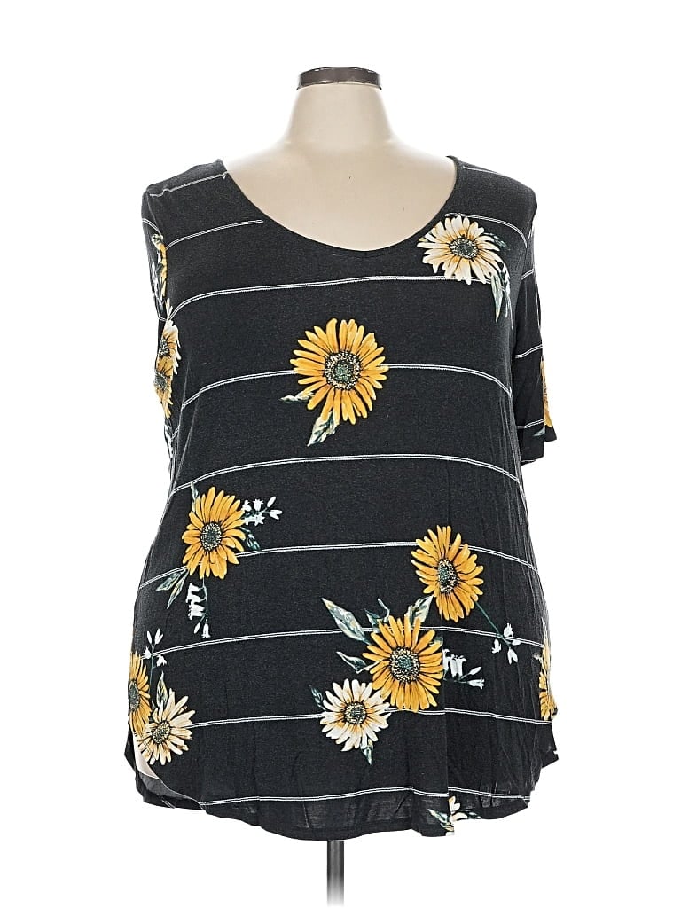 Pre-owned 24/7 Maurices Sleeveless T-shirt In Black