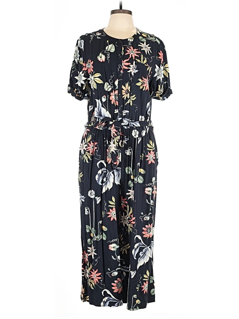 Pre-owned Ann Taylor Jumpsuit In Blue