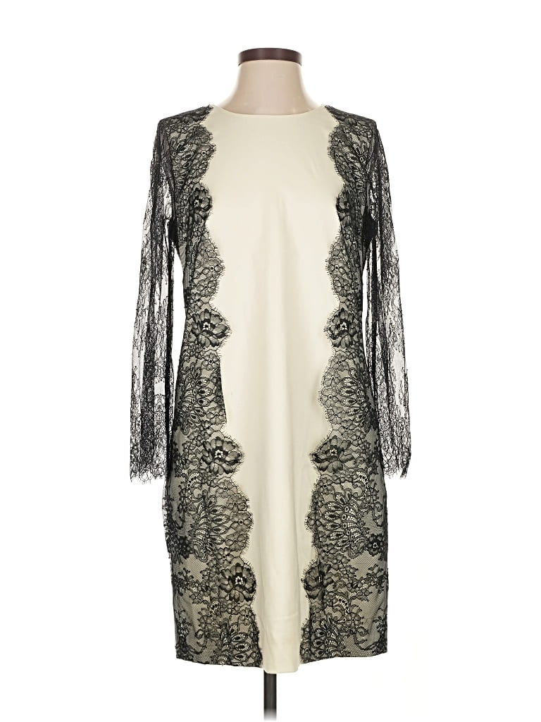 Pre-owned J.crew Collection Cocktail Dress In White