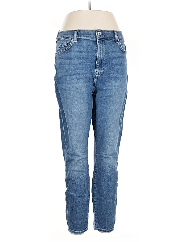 7 FOR ALL MANKIND Pre-owned Jeans In Blue