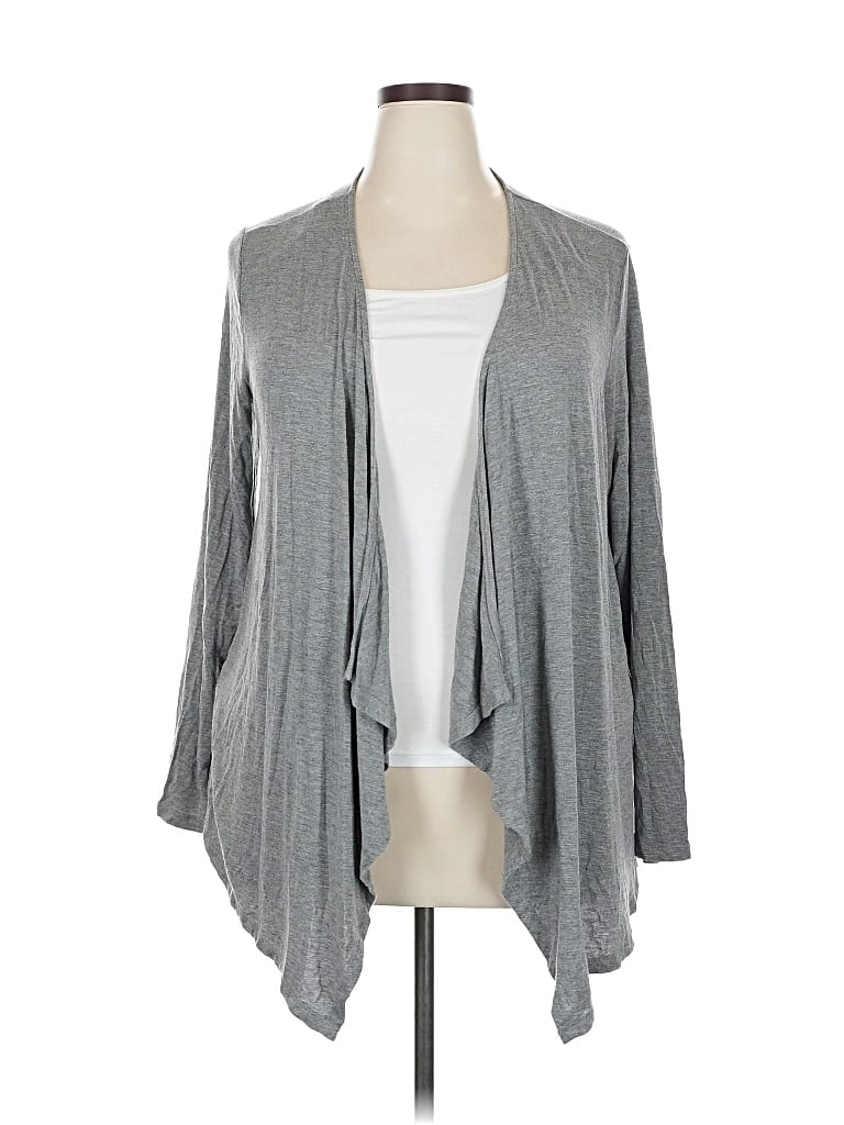 Pre-owned Torrid Cardigan Sweater In Gray