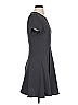 Everly Solid Gray Casual Dress Size S - photo 4