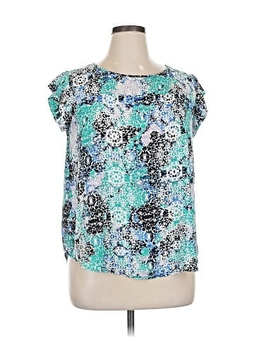 Pure Energy Short Sleeve Blouse (view 1)