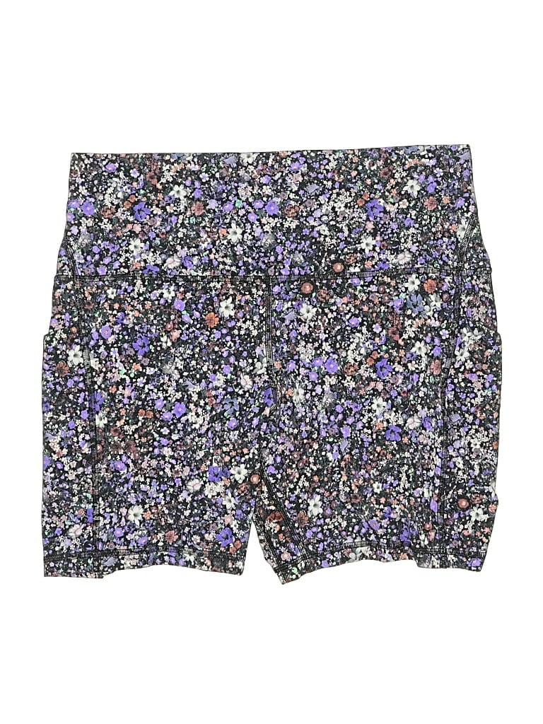 Pre-owned Lululemon Athletica Shorts In Purple