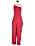Crystal Sky Solid Red Jumpsuit Size S - photo 1