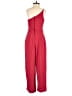 Crystal Sky Solid Red Jumpsuit Size S - photo 2
