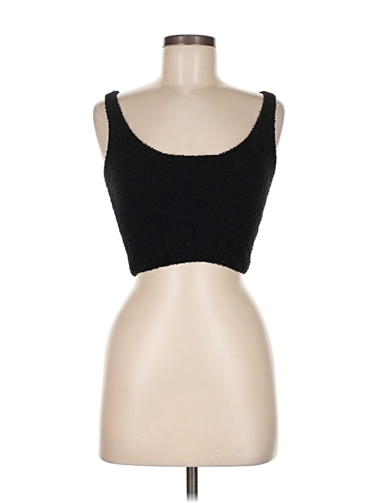 Pre-owned Nasty Gal Inc. Tank Top Black Strapless Neckline Tops