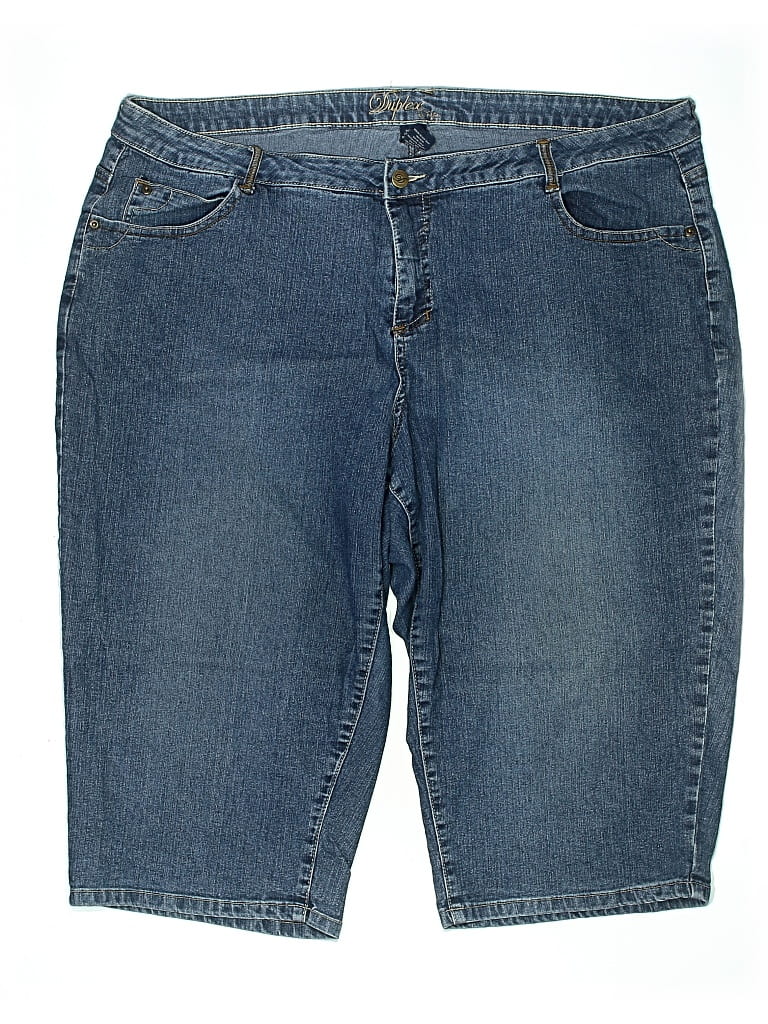 Pre-owned Assorted Brands Denim Shorts In Blue