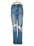 Madewell Hearts Blue Jeans Size 28 waist (tall) - photo 1