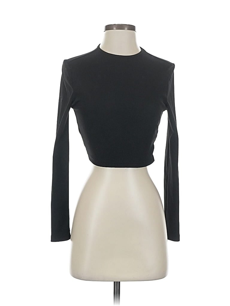 Pre-owned Commense Long Sleeve Turtleneck In Black