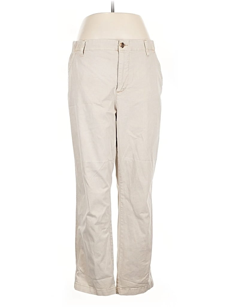 Pre-owned Old Navy Khaki Pant In Brown
