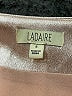 Ladaire 100% Polyester Metallic Silver Faux Leather Skirt Size S - photo 3