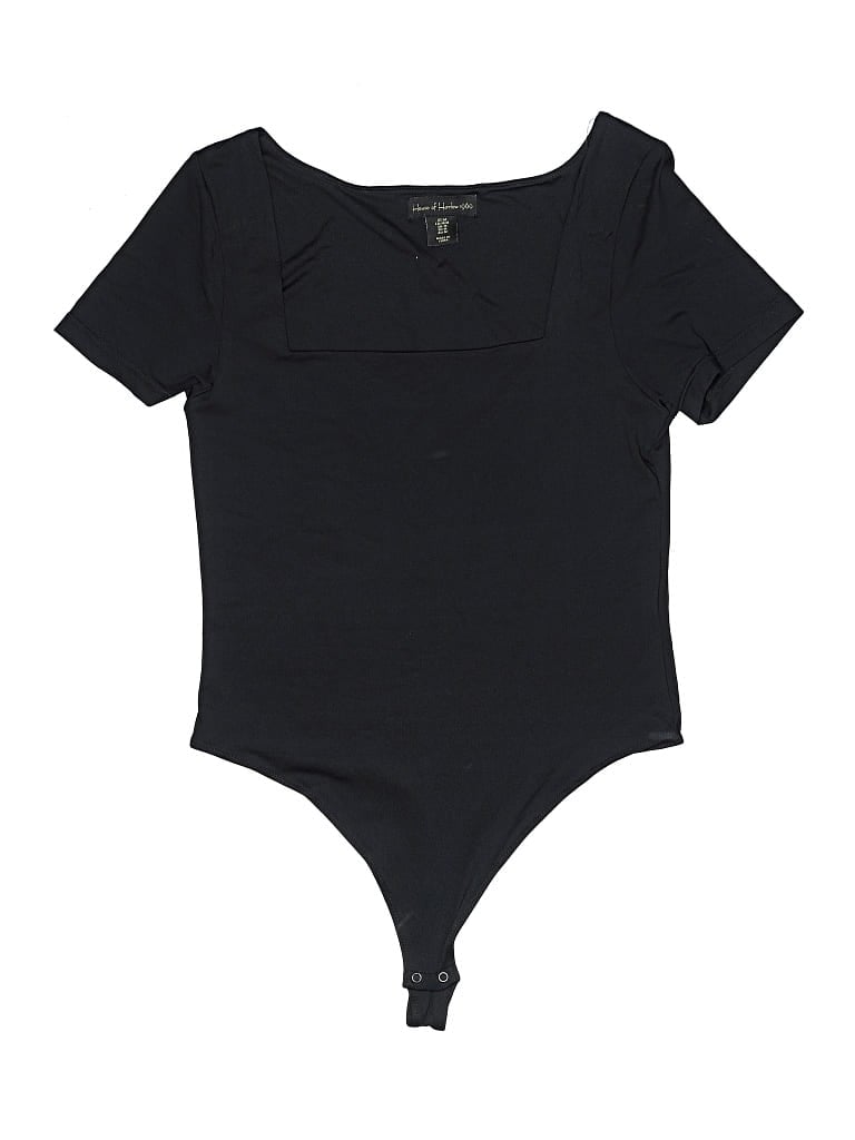 HOUSE OF HARLOW 1960 Pre-owned Bodysuit In Black