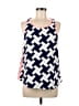 Sugar Lips 100% Polyester Blue Sleeveless Blouse Size M - photo 1