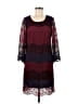 Max Studio Burgundy Cocktail Dress Size M - photo 1