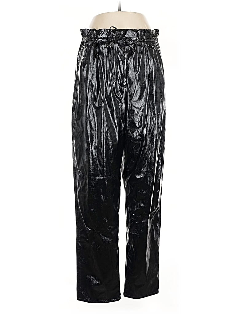 WILFRED Pre-owned Faux Leather Pants In Black