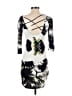 Juma Print Black Cocktail Dress Size XS - photo 2