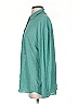 SWTR Teal Long Sleeve Button-Down Shirt Size S - photo 5