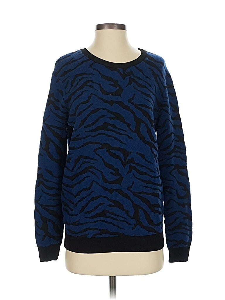 Pre-owned Torn By Ronny Kobo Pullover Sweater In Blue