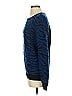 Torn by Ronny Kobo Animal Print Blue Pullover Sweater Size S (petite) - photo 5