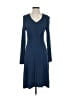 Max Studio Blue Casual Dress Size S - photo 1