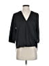 Cooper & Ella 100% Polyester Black 3/4 Sleeve Blouse Size Sm (1) - photo 1