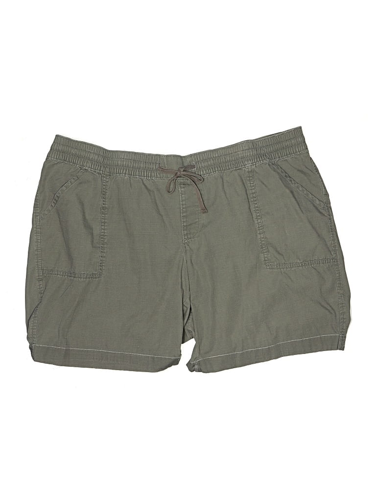 Pre-owned Old Navy Khaki Shorts In Green