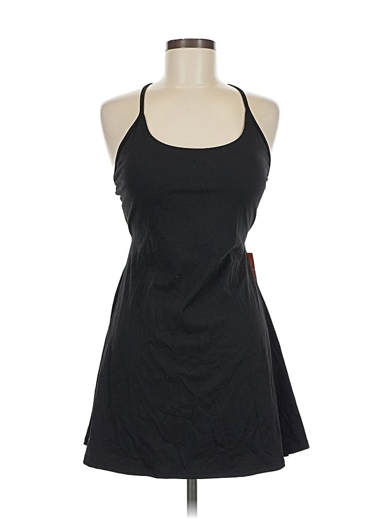 Pre-owned Assorted Brands Casual Dress In Black