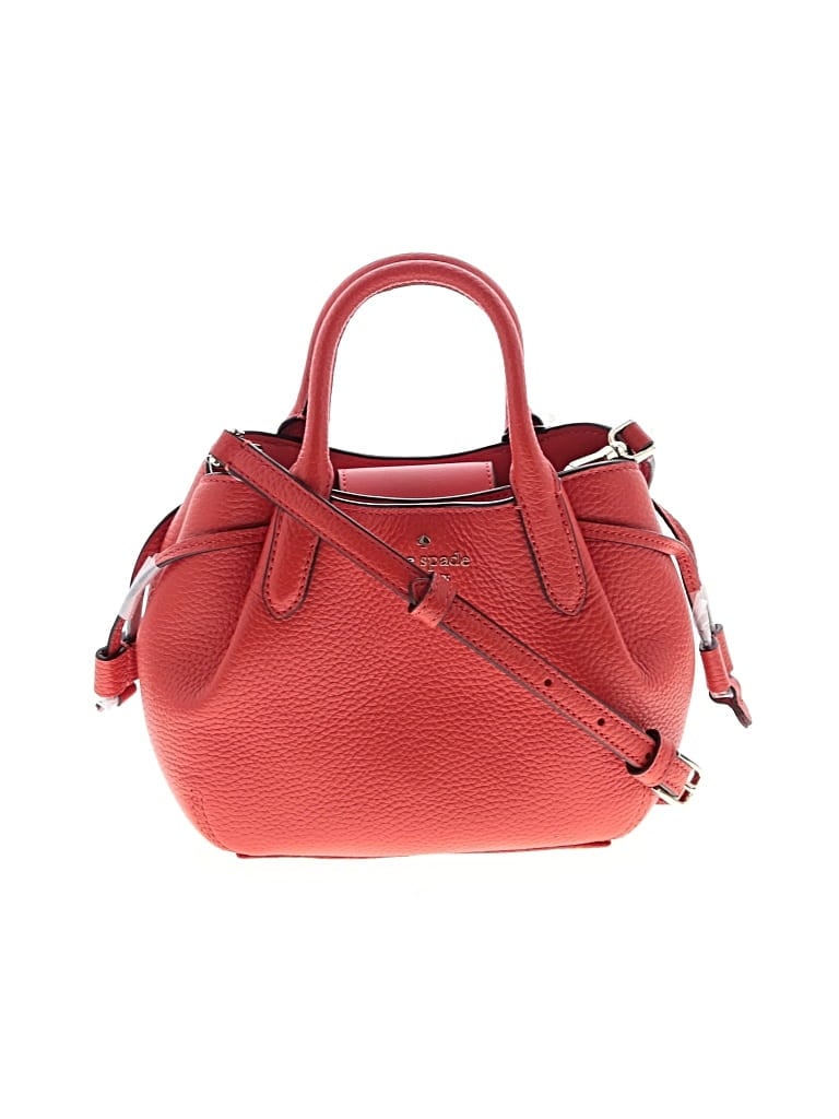 Kate Spade New York Leather Satchel In Orange
