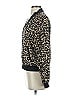 Stella & Dot 100% Polyester Animal Print Gold Jacket Size S - photo 5